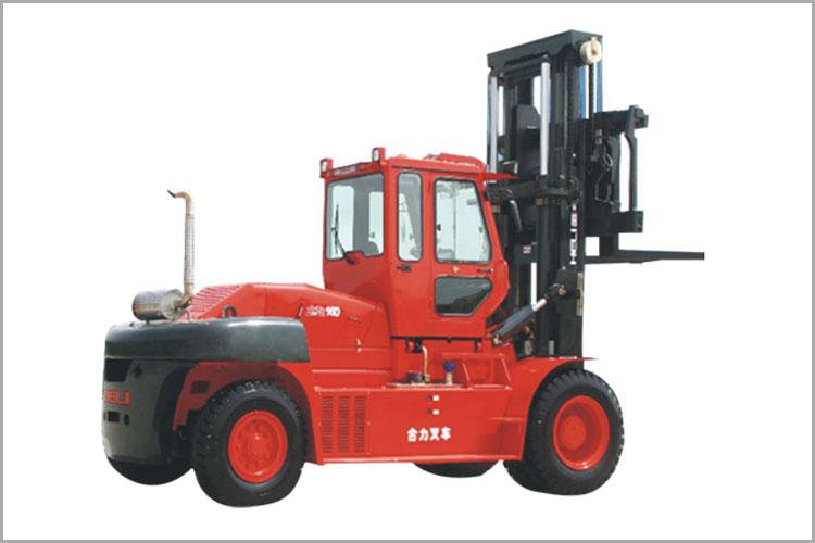 H2000系列國產(chǎn)化配置14-16噸內(nèi)燃平衡重叉車一般采用柴油、汽油、液化石油氣燃料